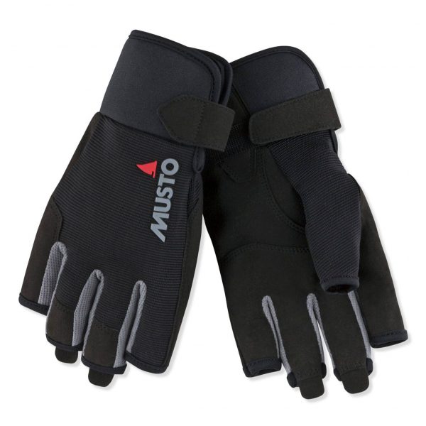 RIK SPORTS 3/4 Finger Sailing Gloves - Silicon Grip Water Sports Gloves For Men & Women