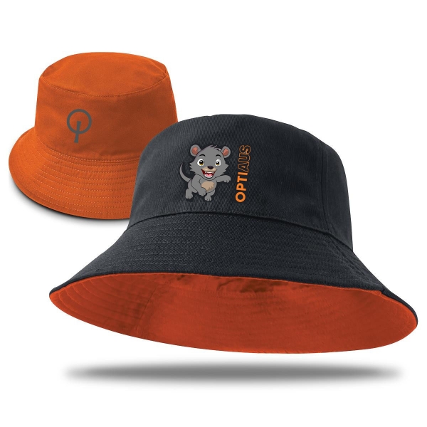 OPTI NATIONALS REVERSIBLE BUCKET HAT