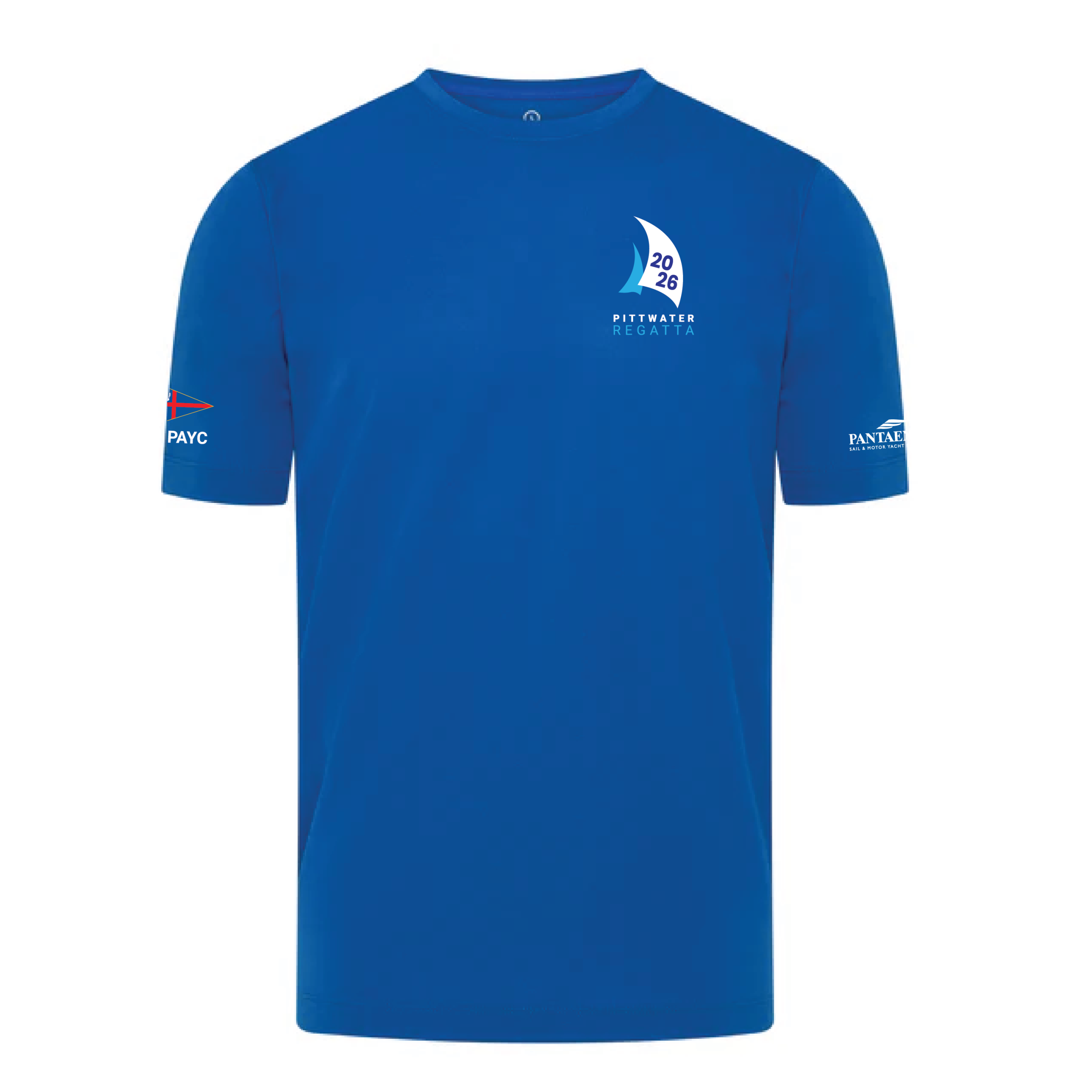 PITTWATER REGATTA 2026 CREW TECH TEE